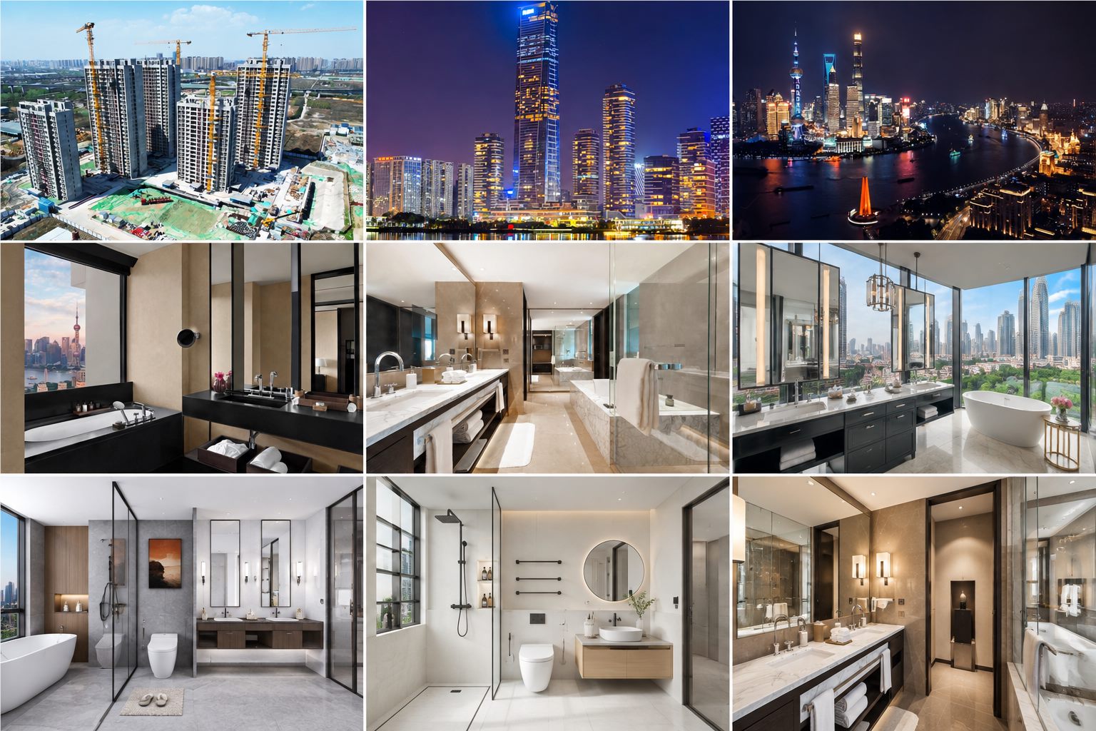 Hotel and residential sanitary ware project cases