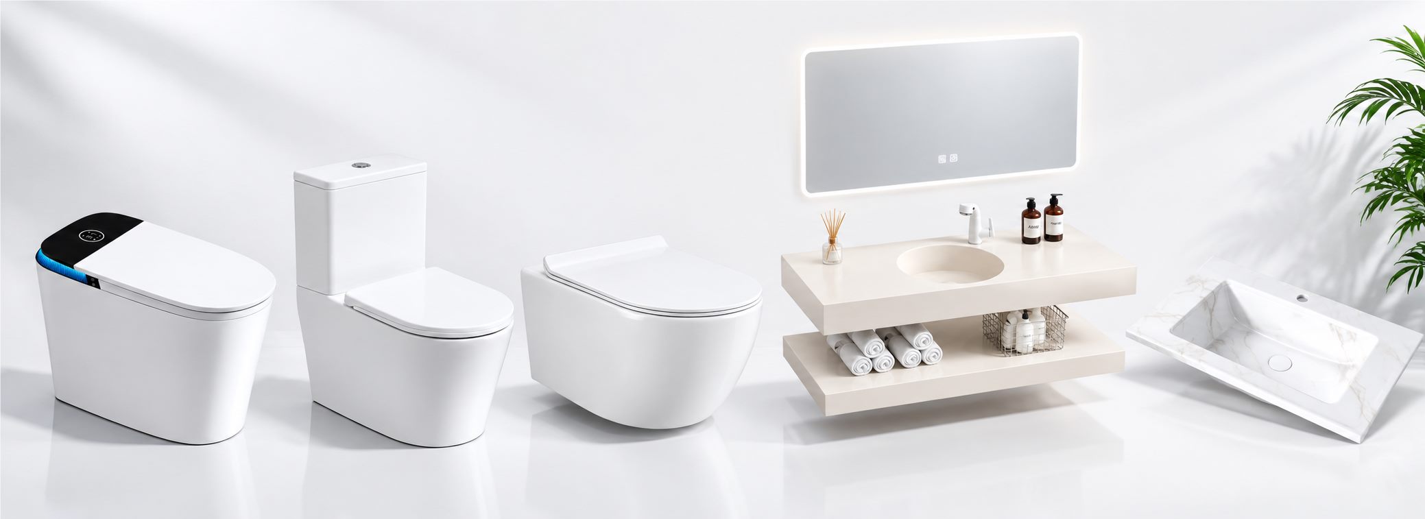 TAOMEIGU smart toilets and bathroom basin product range